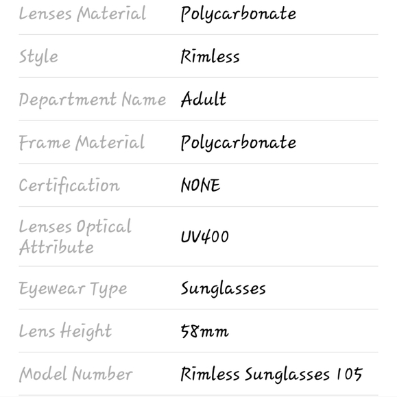 🩷Oversized Red gradient Sunglasses - Picture 4 of 4